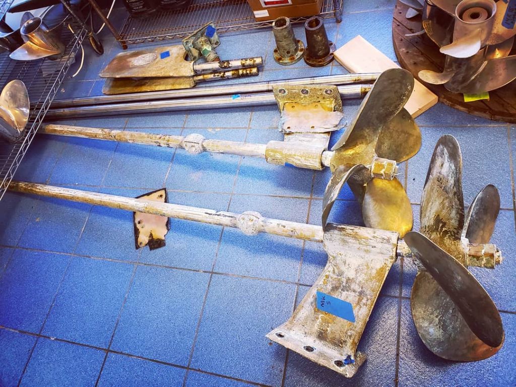 Shaft Repairs and Inspections Prop Tec Marathon, Inc.